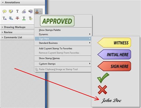 Create Signature Stamp in Adobe Acrobat | Experts Exchange