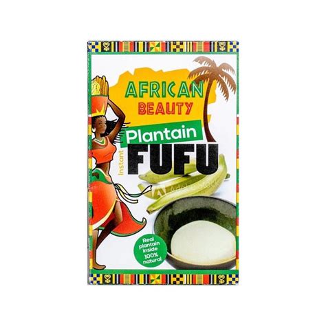 African Beauty Plantain Fufu Flour 681g Ideal Africa