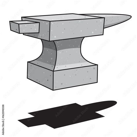 cartoon anvil stock illustration adobe stock