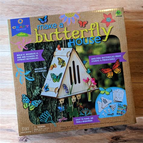 Make An Easy Butterfly House Craft Mama Likes This