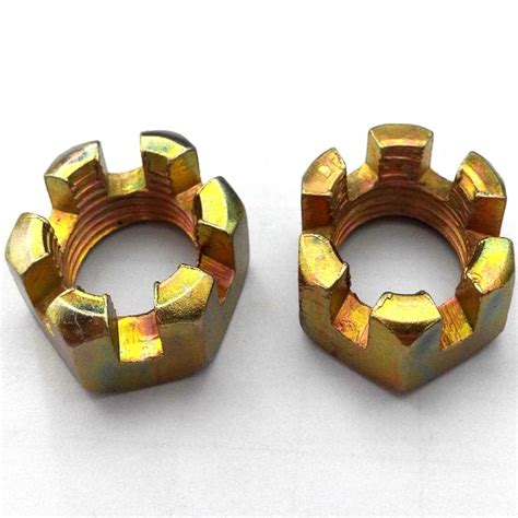 M6 M8 M10 Castle Nut Grade 88 Carbon Steel Hardware Manufacturer