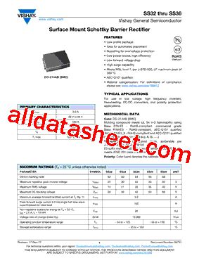 Ss E Datasheet Pdf Vishay Siliconix