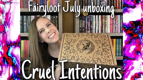 Fairyloot July YA Unboxing YouTube