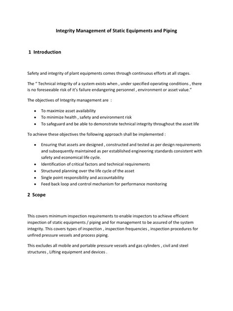 Integrity Management Pdf Safety Life Cycle Assessment