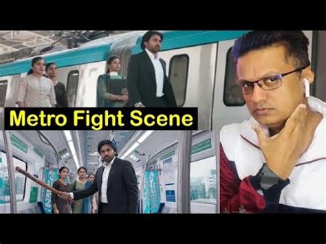 Vakeel Saab Metro Fight Scene Reaction Pawan Kalyan Vakeel Saab