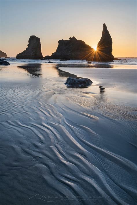 Bandon Beach Sunset - Alan Majchrowicz Photography