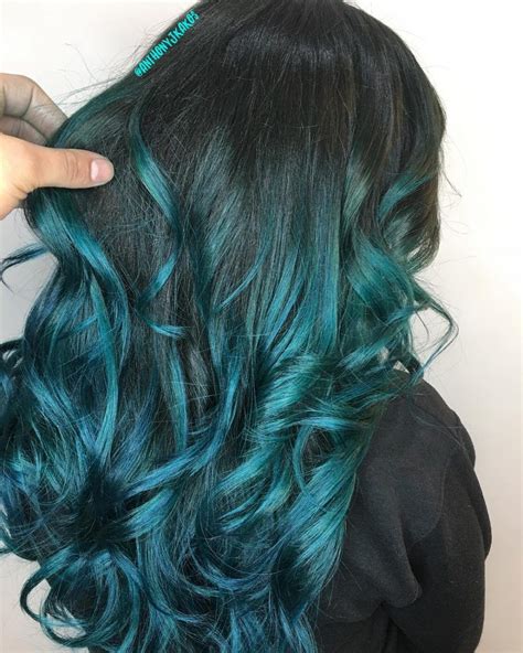 21+ blue green hair color - WayneAline