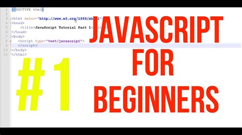 Javascript Tutorial For Beginners Part Youtube