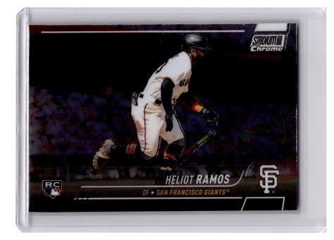 2022 Topps Stadium Club Chrome Updates 326 Heliot Ramos RC For