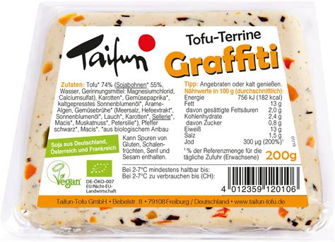 Taifun Terrina Di Tofu Bio Graffiti G Piccantino Shop Online