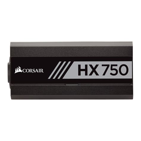 Corsair HX Series™ HX750 - 750 Watt 80 PLUS® PLATINUM Certified Fully ...