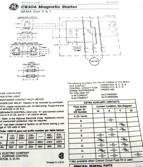 New General Electric Cr306c2 Magnetic Starter 300 Line Cr306 Sb