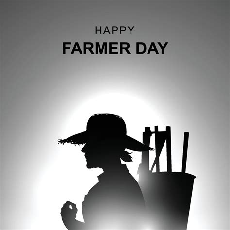 Farmer Day background. 24499132 Vector Art at Vecteezy