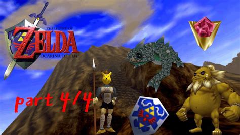 The Legend Of Zeldaocarina Of Time Walkthrough Dodongos Cavern Part