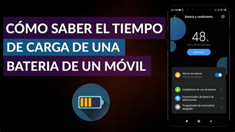 ¿cómo Calcular El Tiempo De Carga De Un Celular Brand Cars