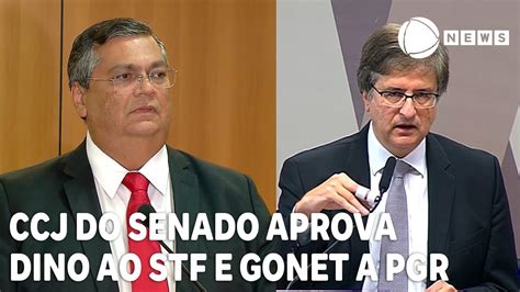 Ccj Do Senado Aprova Fl Vio Dino Ao Stf E Paulo Gonet A Pgr Youtube