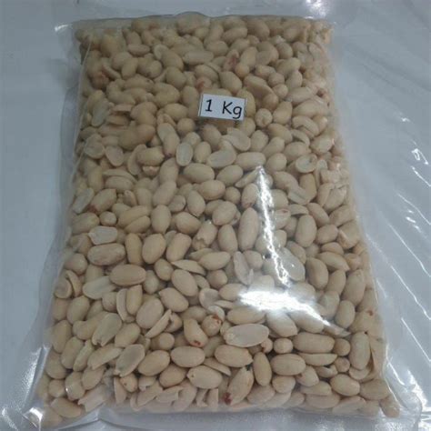 Jual Kacang Tanah Kupas Repack 1kg Shopee Indonesia