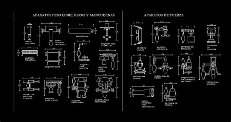 Descubrir Imagen Muebles De Gimnasio Autocad Viaterra Mx