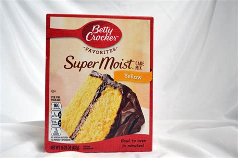 Betty Crocker Super Moist Yellow Cake Mix 1525oz Earth Wise General Store