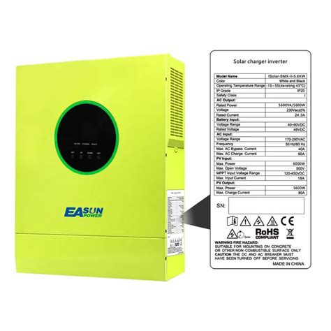 EASUN POWER 5600W Off Grid Solar Inverter