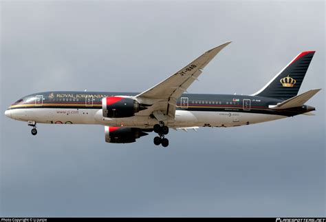 Jy Bab Royal Jordanian Boeing Dreamliner Photo By Li Junjie Id