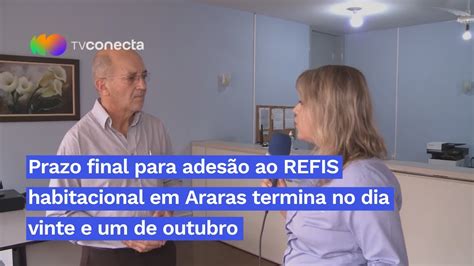 Prazo final para adesão ao REFIS habitacional em Araras termina no dia