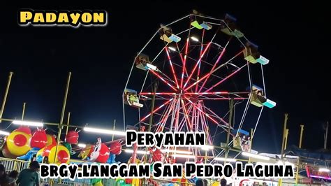 Peryahan Sa Brgylanggam Saint Joseph San Pedro Laguna Youtube