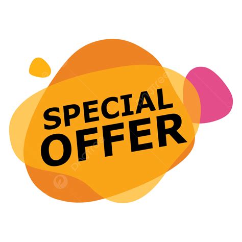 Special Offer Tage Offer Offer Poster Promotion Png And Vector With