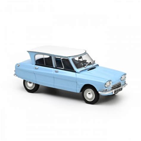 MINIATUR CITROËN AMI 6 1966 BLAU MONTE CARLO 1 43 Offizieller CITROËN