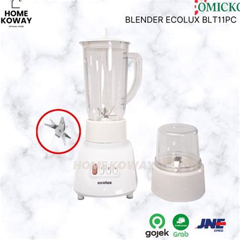 Jual BLENDER ECOLUX BLT11PC BLENDER MURAH TABUNG PLASTIK ANTI PECAH