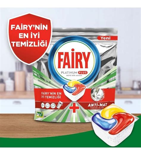 Fairy Platinum Plus Bulaşık Makine Tableti 125 Yıkama