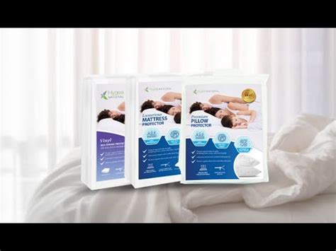 Mattress And Pillow Protection By Hygea Natural Youtube