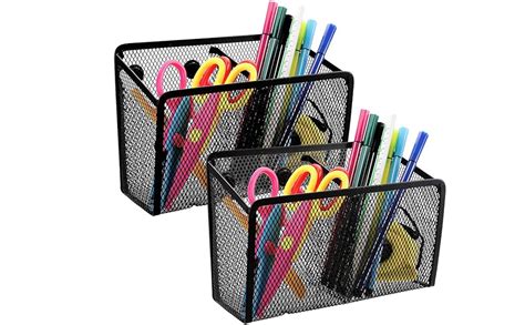 Jucoan Pack Magnetic Pencil Holder Ultra Strong Magnetic Locker