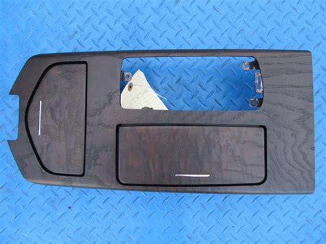 Sale Oem Factory Maserati Ghibli Center Console Dark Brown Ash Aged Wood Trim 5405 Alpine