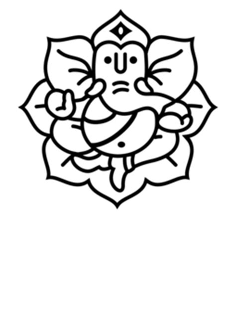 Ganesha Outline - ClipArt Best