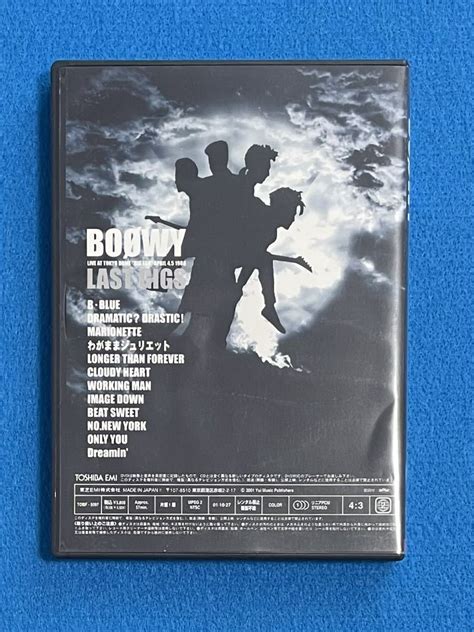 Yahooオークション Dvd Boowy Last Gigs Live At Tokyo Dome ”big