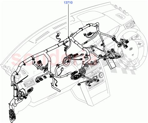 Electrical Wiring Engine And Dash Facia Itatiaia Brazil V