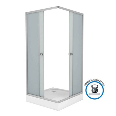 Душ. уголок NG-009-14Q (900х900х1950) низкий поддон(13см) стекло ...