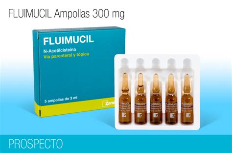 Fluimucil Ampollas 300 Mg Farmayala