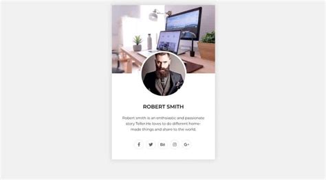 10 Stunning CSS Profile Card Design in 2024