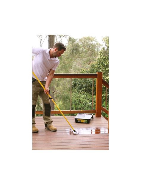 Uni Pro Floor Decking Applicator Complete With Twist Lock Pole