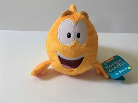 Buy Nwt Bubble Guppies Mr Grouper Plush Stuffed Toy Orange Fish Just