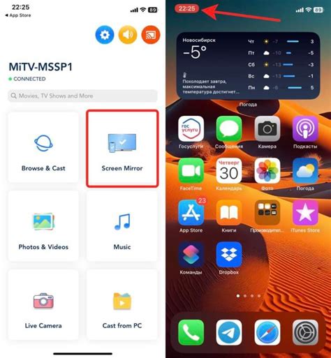 Jak zrcadlit obrazovku z iPhone do TV přes USB