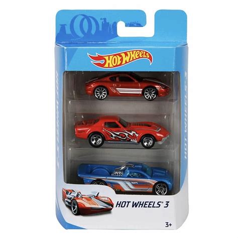 Hot Wheels 3 lü Metal Araba Seti K5904 Kaptan Oyuncak