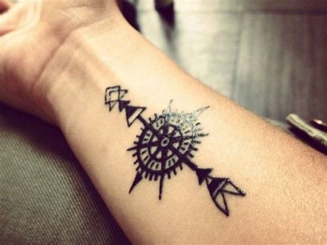 Geometric Tattoo Stunning Arrow Tattoo Designs Meanings