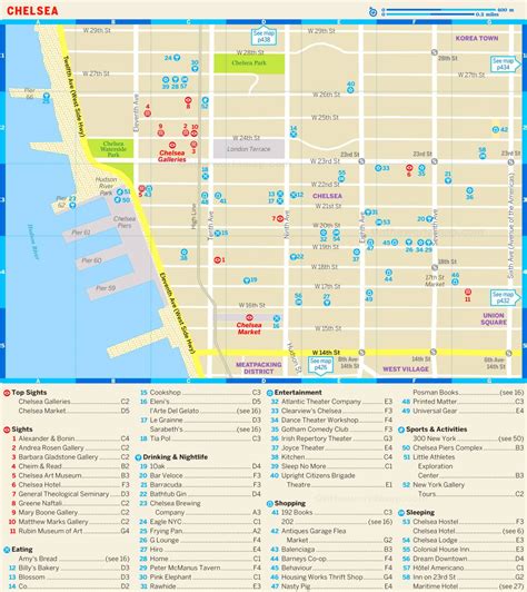 Map Of Chelsea Manhattan New York City Ontheworldmap