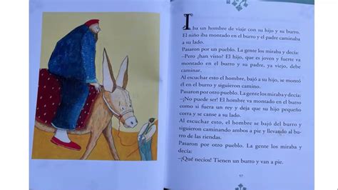 El Hombre Su Hijo Y El Burro El Libro De Oro De Las F Bulas Youtube