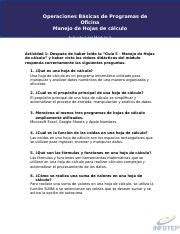 Actividad Modulo Indiana Caro Docx Operaciones B Sicas De