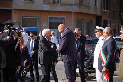 Difesa Di Roma Celebrato L Anniversario Alla Presenza Del Capo