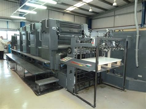 Four Colour Used Offset Printing Machines Heidelberg Sm Vp Offset